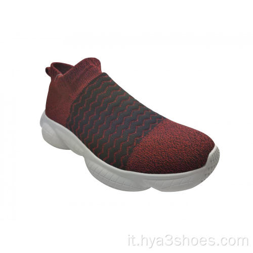 Scarpe sportive casual moda rosso